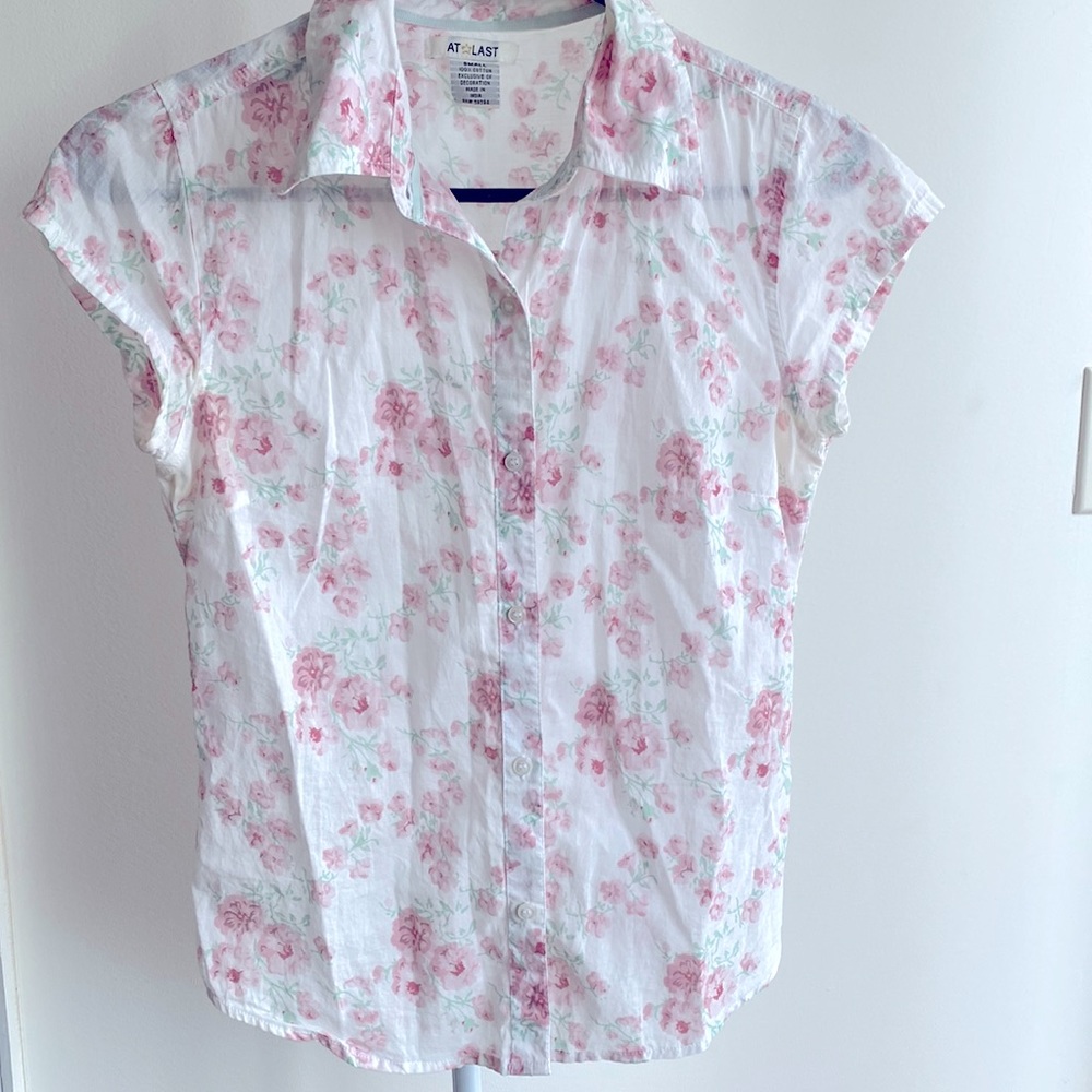 At*last small size 100%’cotton exclusive of decoration shirts New